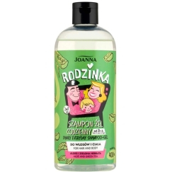 Joanna Kasdienis perhešampoon-geel aloe vera ja rohelise tee ekstraktiga, 400 ml