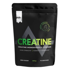 Puls Nutrition kreatīna pulveris, bumbieris, 500 g