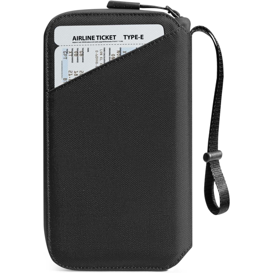 tomtoc Navigator-T03 Passport holder matkalompakko, musta – 2