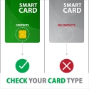 Axagon CRE-SM3N USB-A Smart card/ID card FlatReader