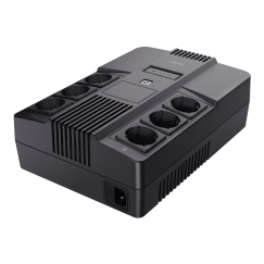 Trust Maxxon UPS-virtalähde 0,8 kVA 6 AC-pistorasia(a)