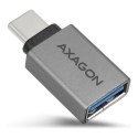 Axagon RUCM-AFA adapter USB-C (M) - USB-A (F), USB 3.2 Gen 2, 3A, ALU