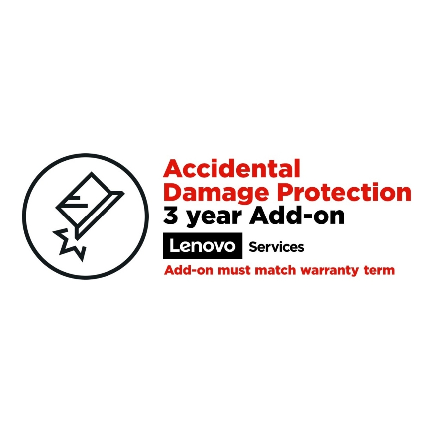 Lenovo 3Y Accidental Damage Protection 1 lisenssi(t) 3 vuosi/vuosia – 2