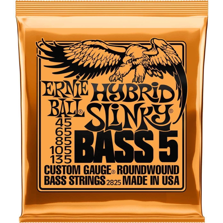 Ernie Ball Hybrid Slinky 2825 5 stygų bosinės stygos