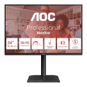 AOC E4 X24E4U computer monitor 61 cm (24") 1920 x 1200 pixels Full HD LED Black