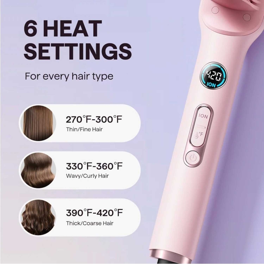 Wavytalk Sleek Sweep расческой для укладки волос Розовый – 2