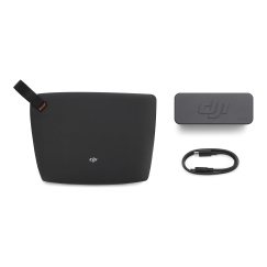DJI Mic Mini 2S wireless microphone, 2 transmitters, receiver, charging case