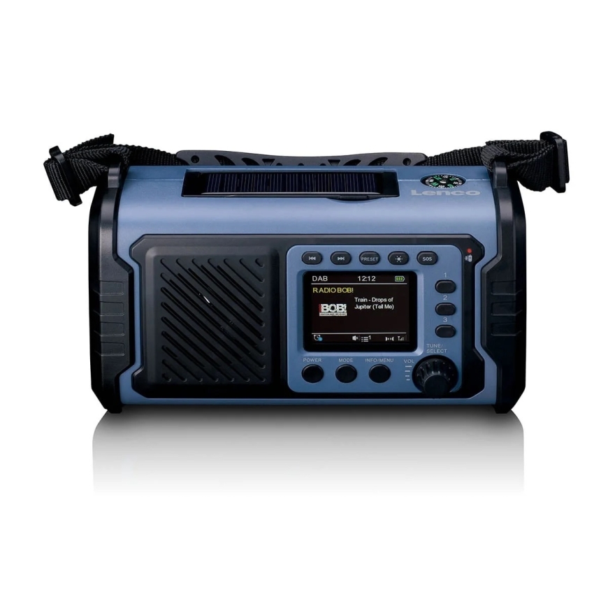 Lenco hätäradio PDR-255BU, sininen