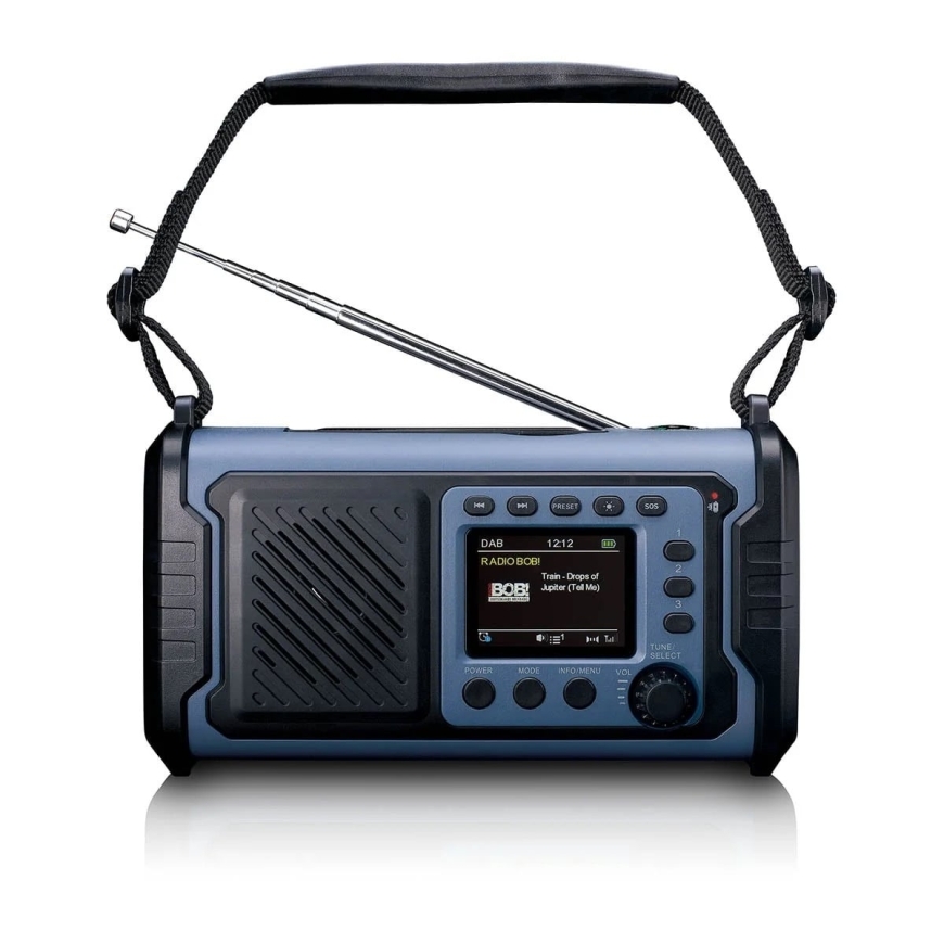 Lenco Emergency Radio PDR-255BU, blue – 3