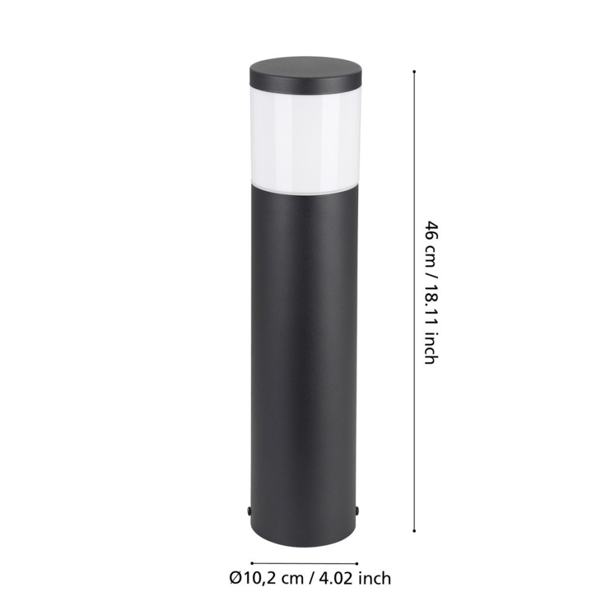 Eglo BASALGO-Z smart pole lamp, black – 4