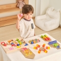 Игрушки Viga VIGA Цветные Световые Кубики из Акрила и Дерева 108 шт.