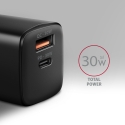 Axagon ACU-PQ30 PD3.0 & QC4+ 2xOUTPUTS wall charger 30W