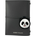 Notepad and Pen Set 2-in-1 Nimmy New Big-Eye Cute Pets 2.0 Panda, black color Notepad and Pen Set 2-in-1 Nimmy New Big-Eye Cute Pets 2.0 Panda, black color