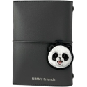 Notepad and Pen Set 2-in-1 Nimmy New Big-Eye Cute Pets 2.0 Panda, black color Notepad and Pen Set 2-in-1 Nimmy New Big-Eye Cute Pets 2.0 Panda, black color