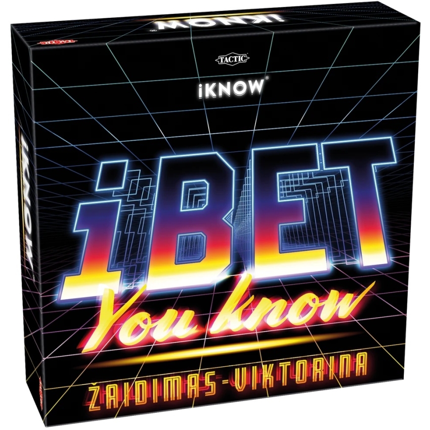 TACTIC Spēle "iKNOW iBET You Know" (lietuviešu valodā) – 2