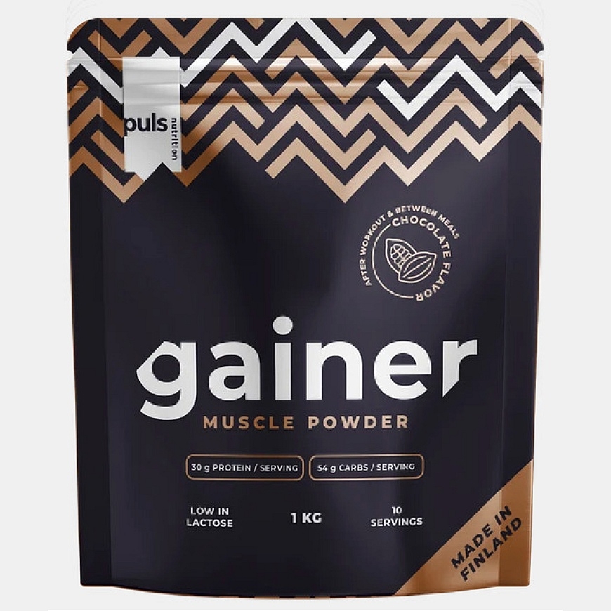 Puls Nutrition Gainer, suklaa 1 kg