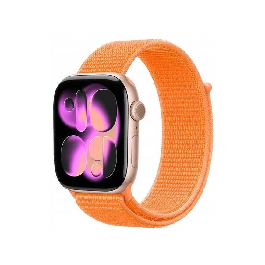 Crong Nylon Apple Watch 38/40/41/42mm Tropical Orange – 3