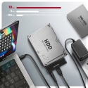 Axagon ADSA-FPX USB-C 10Gbps FAST PORT X adapter for 2.5"/3.5" SSD/HDD