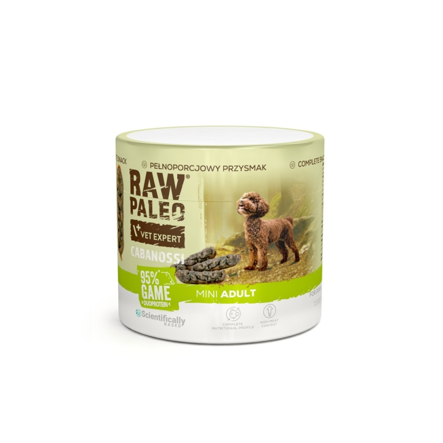 VETEXPERT VetExpert Raw Paleo Cabanossi дичь мини 100г