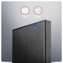 Axagon EE25-XA6C Compact aluminum USB-C 5Gbps – SATA 6G external box for 2.5" SSD/HDD