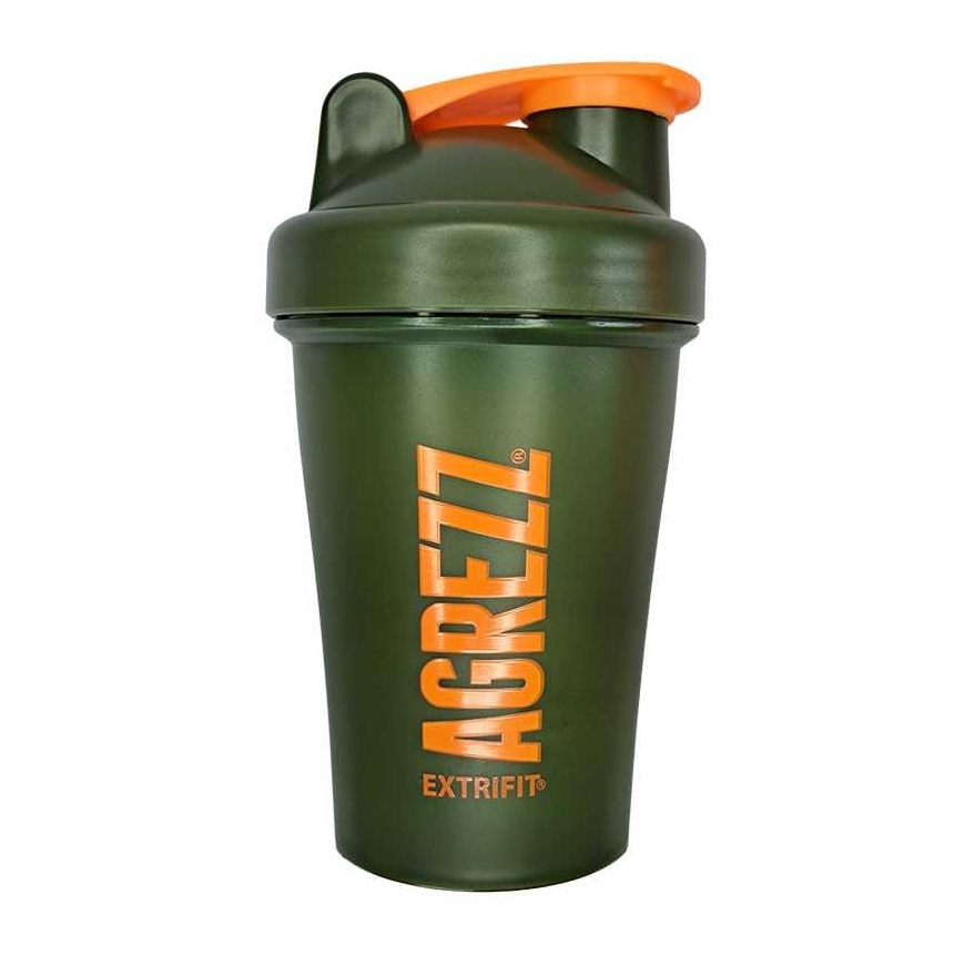Šakotuvas Extrifit Shaker Agrezz 400 ml žalias