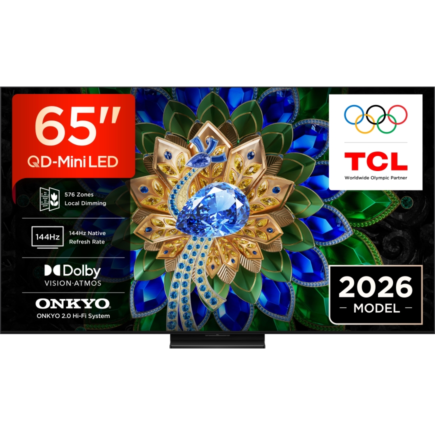 TCL 65" A400U – 4K QD Mini-LED Google TV