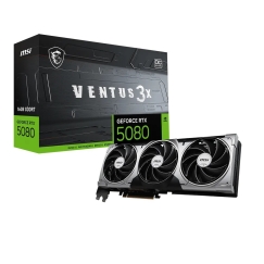 MSI GeForce RTX 5080 VENTUS 3X OC Чёрный 16ГБ GDDR7 256бит