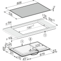Miele KM 8585-2 FR -induktiotaso, 80 cm Miele KM 8585-2 FR -induktiotaso, 80 cm