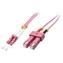 Lindy 46361 InfiniBand/fibre optic cable 2 m LC SC Розовый Lindy 46361 InfiniBand/fibre optic cable 2 m LC SC Розовый