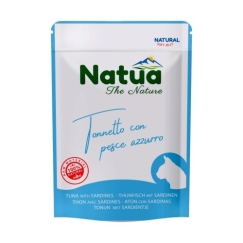 NATUA tonnikala sardiinien kanssa - märkä kissanruoka - 70g
