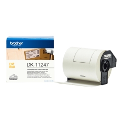 Brother DK-11247 marķēšanas lenta Melns uz balta