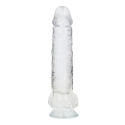 Realrock By Shots Realistlik dildo pallidega - 10""""/ 25,4 cm