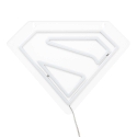 Paladone Superman sienā stiprināms LED neona gaismas spilventiņš Paladone Superman sienā stiprināms LED neona gaismas spilventiņš