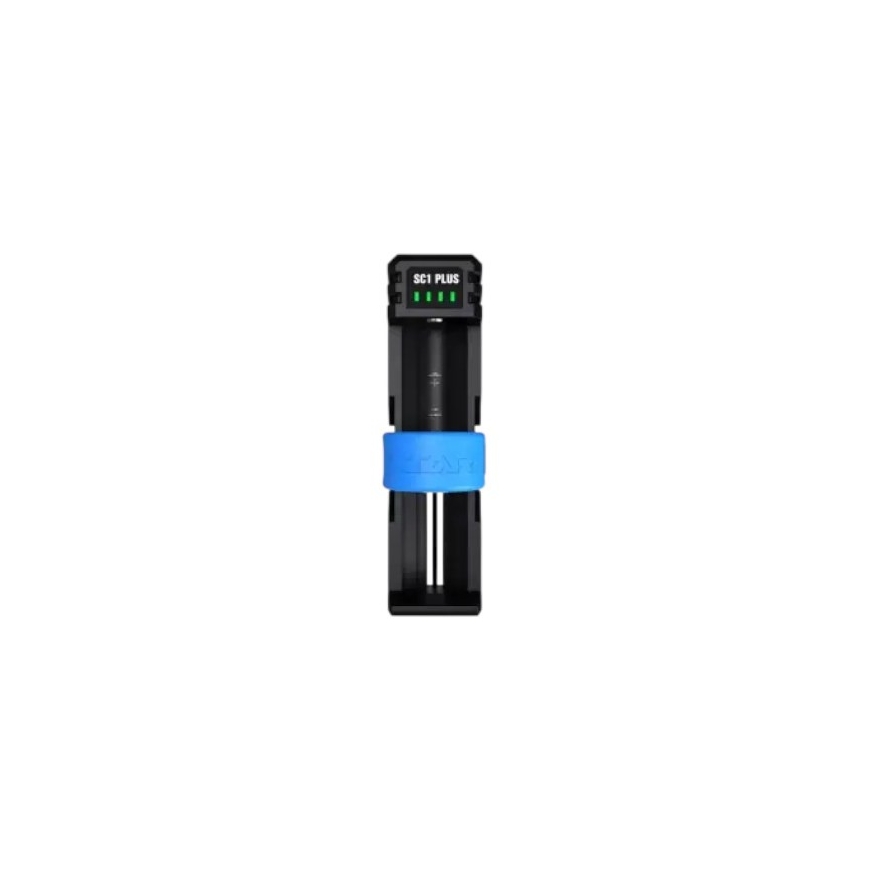 Kiire laadija akudele 3.7V/1.2V XTAR SC1+ USB-C power bank – 5