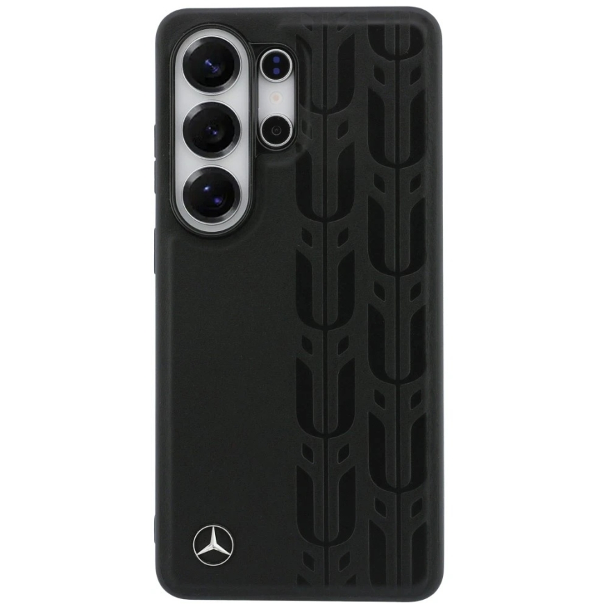 Mercedes Laurel Leaves MagSafe maks, kas paredzēts Samsung Galaxy S26 Ultra, melnā krāsā – 4