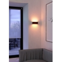 Eglo SANIA-Z smart outdoor wall light, black Eglo SANIA-Z smart outdoor wall light, black