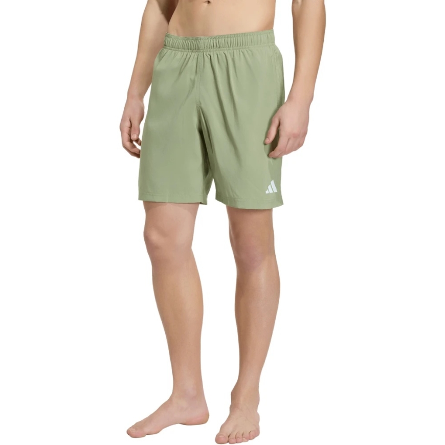Miesten uima-asu adidas Ess 8IN oliivinvihreä KG1661 (XL)