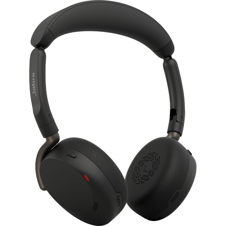 Jabra Evolve3 65 Flex LINK390C wireless headset and wireless charging dock, UC, black
