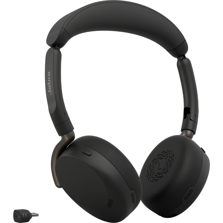 Jabra Evolve3 65 Flex LINK390C bezvadu austiņas un bezvadu uzlādes doks, UC, melns – 3