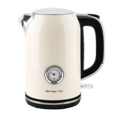 Emerio retro vedenkeitin, beige