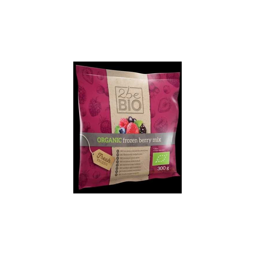 Ökoloogiline külmutatud marja segu 2beBIO, 300g, LT-EKO-001