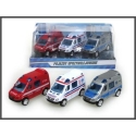 HKG Etuoikeutettu Hipo Mini Van 8cm 3 kpl HKG Etuoikeutettu Hipo Mini Van 8cm 3 kpl