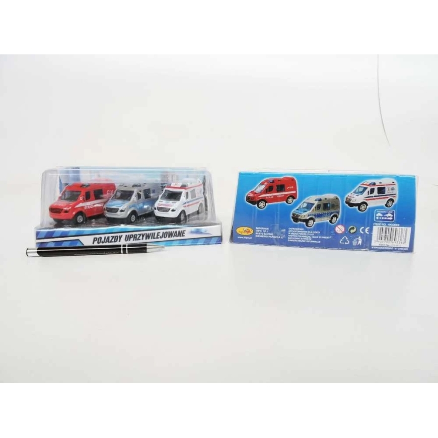 HKG Privileged Hipo Mini Van 8cm 3 pcs – 4