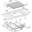 Miele KM 8665 FL - bezvadu indukcijas plīts, 60 cm Miele KM 8665 FL - bezvadu indukcijas plīts, 60 cm