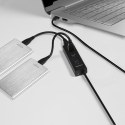 Axagon HUE-S2BL хаб-разветвитель USB 3.2 Gen 1 (3.1 Gen 1) Type-A 5000 Мбит/с Черный Axagon HUE-S2BL хаб-разветвитель USB 3.2 Gen 1 (3.1 Gen 1) Type-A 5000 Мбит/с Черный