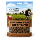 O'CANIS Fitness-Bits Plus liellops ar ābolu Mono - suņu našķis - 200g
