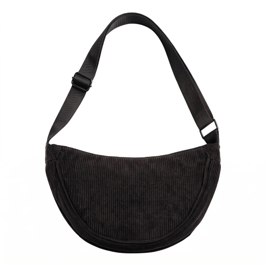 Dėklas Telforceone Universal corduroy Moon Bag Juodas – 3