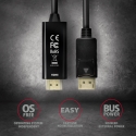 Axagon RVD-HI14C2 DisplayPort - HDMI 1.4 cable 1.8m, 4K/30Hz