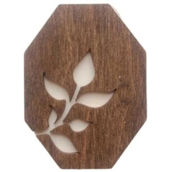 Kind Fox by Wizardi Siarhei Ausianikau individual activity according to certificate No. 1130904 Wooden needle case "Branch" KF05