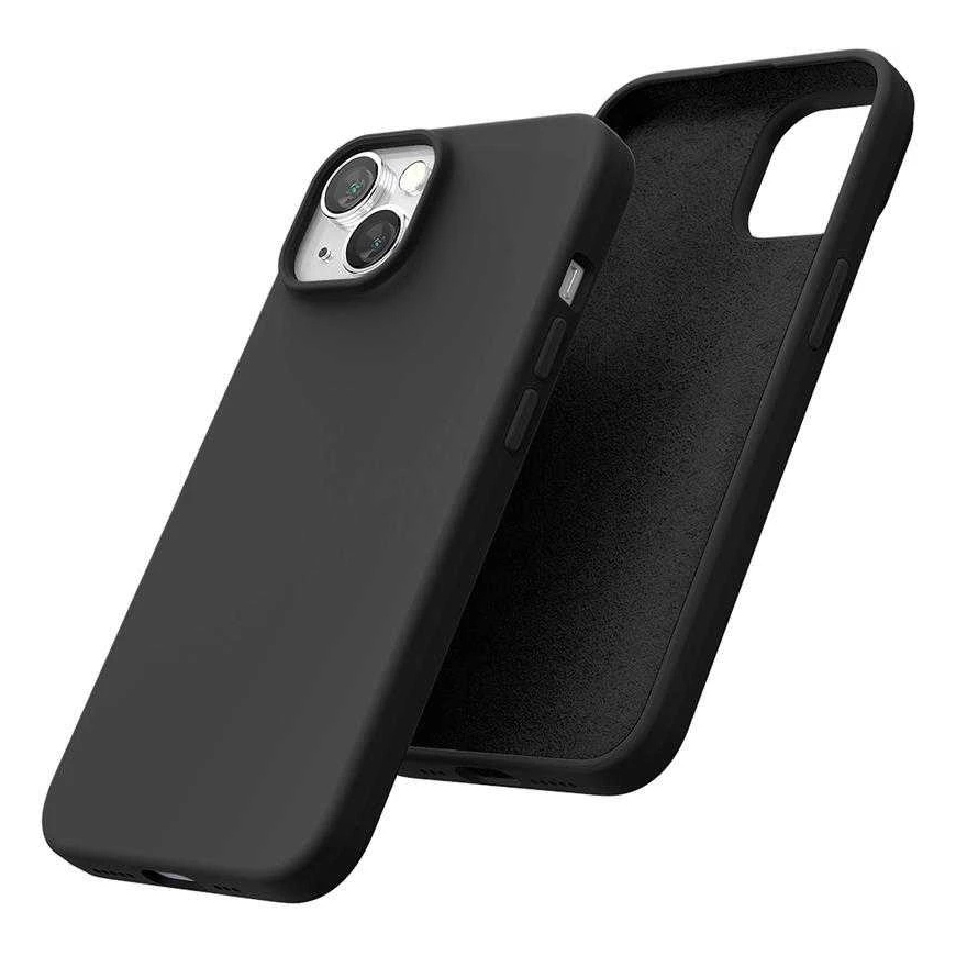 Силиконовый чехол Mercury для Samsung Galaxy S26 черного цвета – 3